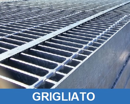 Griglie Orsogril zincate - Corte SPA